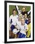 Portrait of a Female Soccer Team-null-Framed Photographic Print