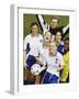 Portrait of a Female Soccer Team-null-Framed Photographic Print