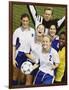 Portrait of a Female Soccer Team-null-Framed Photographic Print