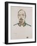 Portrait of a First Officer, 1916-Egon Schiele-Framed Giclee Print