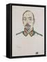Portrait of a First Officer, 1916-Egon Schiele-Framed Stretched Canvas