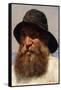 Portrait of a Fisherman-Edwin Harris-Framed Stretched Canvas