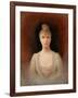 Portrait of a Flaxen-Haired Woman-Georges Croegaert-Framed Giclee Print