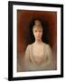 Portrait of a Flaxen-Haired Woman-Georges Croegaert-Framed Giclee Print