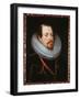 Portrait of a Flemish Gentleman with a Ruff (Oil on Canvas)-Peter Paul Rubens-Framed Giclee Print