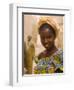 Portrait of a Fulani Woman, Mopti, Mali, West Africa, Africa-Gavin Hellier-Framed Photographic Print