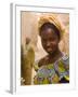 Portrait of a Fulani Woman, Mopti, Mali, West Africa, Africa-Gavin Hellier-Framed Photographic Print