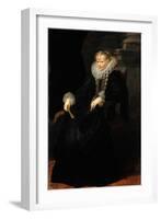 Portrait of a Genovese Lady, C. 1621-Sir Anthony Van Dyck-Framed Giclee Print