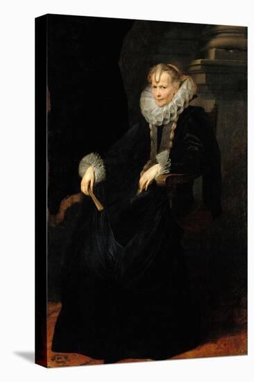 Portrait of a Genovese Lady, C. 1621-Sir Anthony Van Dyck-Stretched Canvas