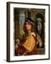 Portrait of a Gentleman, 1512-Domenico Capriolo-Framed Giclee Print