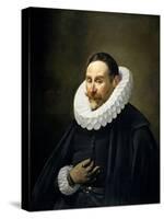 Portrait of a Gentleman, 1618-1623-Juan Bautista Mayno-Stretched Canvas