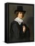 Portrait of a Gentleman, 1644-Frans Hals-Framed Stretched Canvas