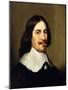 Portrait of a Gentleman, Bust Length, Wearing Black-Gerrit van Honthorst-Mounted Giclee Print