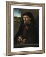 Portrait of a Gentleman, C.1505-Ridolfo Ghirlandaio-Framed Giclee Print