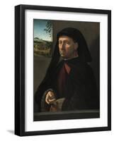 Portrait of a Gentleman, C.1505-Ridolfo Ghirlandaio-Framed Giclee Print