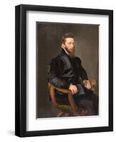 Portrait of a Gentleman, c.1570-Anthonis van Dashorst Mor-Framed Giclee Print