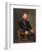 Portrait of a Gentleman, c.1570-Anthonis van Dashorst Mor-Framed Giclee Print