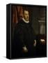 Portrait of a Gentleman, C.1580-Jacopo Robusti Tintoretto-Framed Stretched Canvas