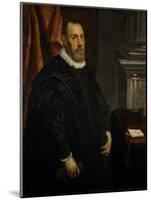 Portrait of a Gentleman, C.1580-Jacopo Robusti Tintoretto-Mounted Giclee Print