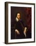 Portrait of a Gentleman, c.1625-1632-Bernardo Strozzi-Framed Giclee Print