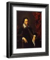 Portrait of a Gentleman, c.1625-1632-Bernardo Strozzi-Framed Giclee Print