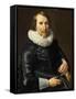 Portrait of a Gentleman, c.1626-Thomas de Keyser-Framed Stretched Canvas