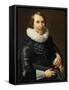 Portrait of a Gentleman, c.1626-Thomas de Keyser-Framed Stretched Canvas