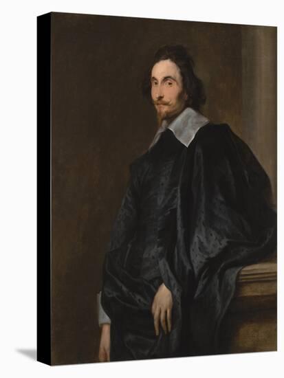 Portrait of a Gentleman, C.1630s-Sir Anthony Van Dyck-Stretched Canvas