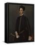 Portrait of a Gentleman (Il Gentile Cavalier), C. 1565-Giovan Battista Moroni-Framed Stretched Canvas