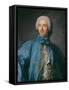 Portrait of a Gentleman in a Blue Coat-Jean-Marc Nattier-Framed Stretched Canvas