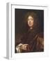 Portrait of a Gentleman in a Brown Robe-Sir Peter Lely-Framed Giclee Print