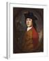 Portrait of a Gentleman in a Red Jacket-Sir Joshua Reynolds-Framed Giclee Print