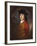 Portrait of a Gentleman in a Red Jacket-Sir Joshua Reynolds-Framed Giclee Print