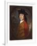 Portrait of a Gentleman in a Red Jacket-Sir Joshua Reynolds-Framed Giclee Print