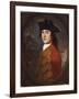 Portrait of a Gentleman in a Red Jacket-Sir Joshua Reynolds-Framed Giclee Print