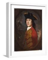 Portrait of a Gentleman in a Red Jacket-Sir Joshua Reynolds-Framed Giclee Print