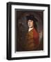 Portrait of a Gentleman in a Red Jacket-Sir Joshua Reynolds-Framed Giclee Print