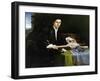 Portrait of a Gentleman in His Study, 1528-30-Lorenzo Lotto-Framed Giclee Print