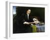 Portrait of a Gentleman in His Study, 1528-30-Lorenzo Lotto-Framed Giclee Print