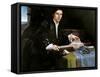 Portrait of a Gentleman in his Study-Lorenzo Lotto-Framed Stretched Canvas