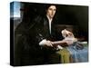 Portrait of a Gentleman in his Study-Lorenzo Lotto-Stretched Canvas