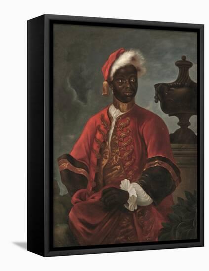 Portrait of a Gentleman in Livery (Oil on Canvas)-Godfrey (follower of) Kneller-Framed Stretched Canvas
