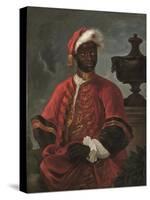 Portrait of a Gentleman in Livery (Oil on Canvas)-Godfrey (follower of) Kneller-Stretched Canvas