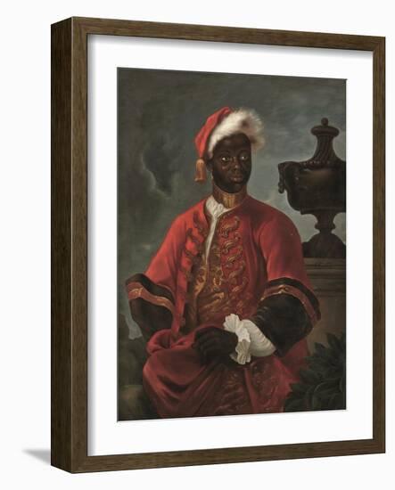 Portrait of a Gentleman in Livery (Oil on Canvas)-Godfrey (follower of) Kneller-Framed Giclee Print