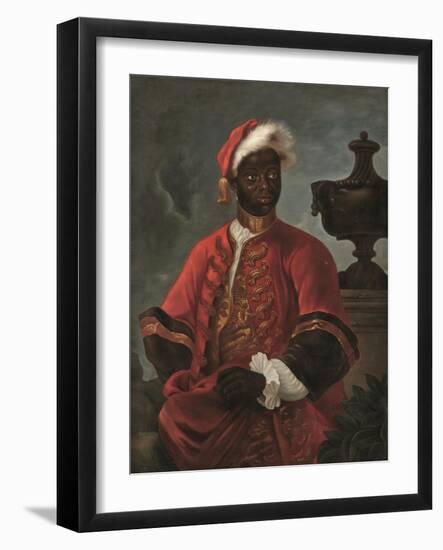 Portrait of a Gentleman in Livery (Oil on Canvas)-Godfrey (follower of) Kneller-Framed Giclee Print