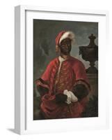 Portrait of a Gentleman in Livery (Oil on Canvas)-Godfrey (follower of) Kneller-Framed Giclee Print