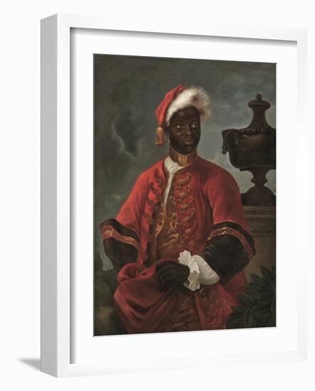 Portrait of a Gentleman in Livery (Oil on Canvas)-Godfrey (follower of) Kneller-Framed Giclee Print