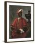 Portrait of a Gentleman in Livery (Oil on Canvas)-Godfrey (follower of) Kneller-Framed Giclee Print