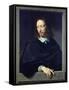 Portrait of a Gentleman, known as Arnaud D'Andilly-Philippe De Champaigne-Framed Stretched Canvas