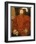 Portrait of a Gentleman of the English Court, 1546-Hans Eworth-Framed Giclee Print